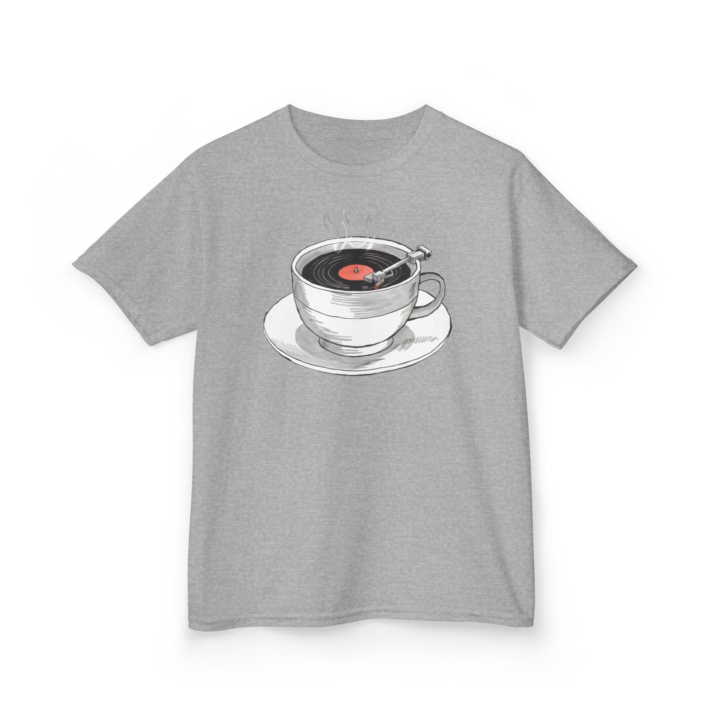 Youth Coffee & Vinyl Tee Shirt