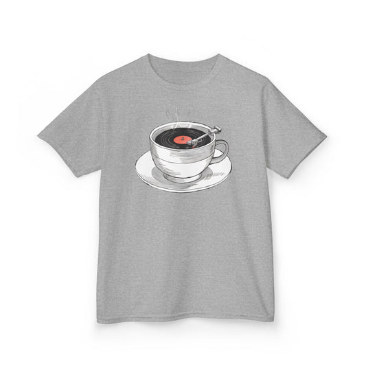 Youth Coffee & Vinyl Tee Shirt