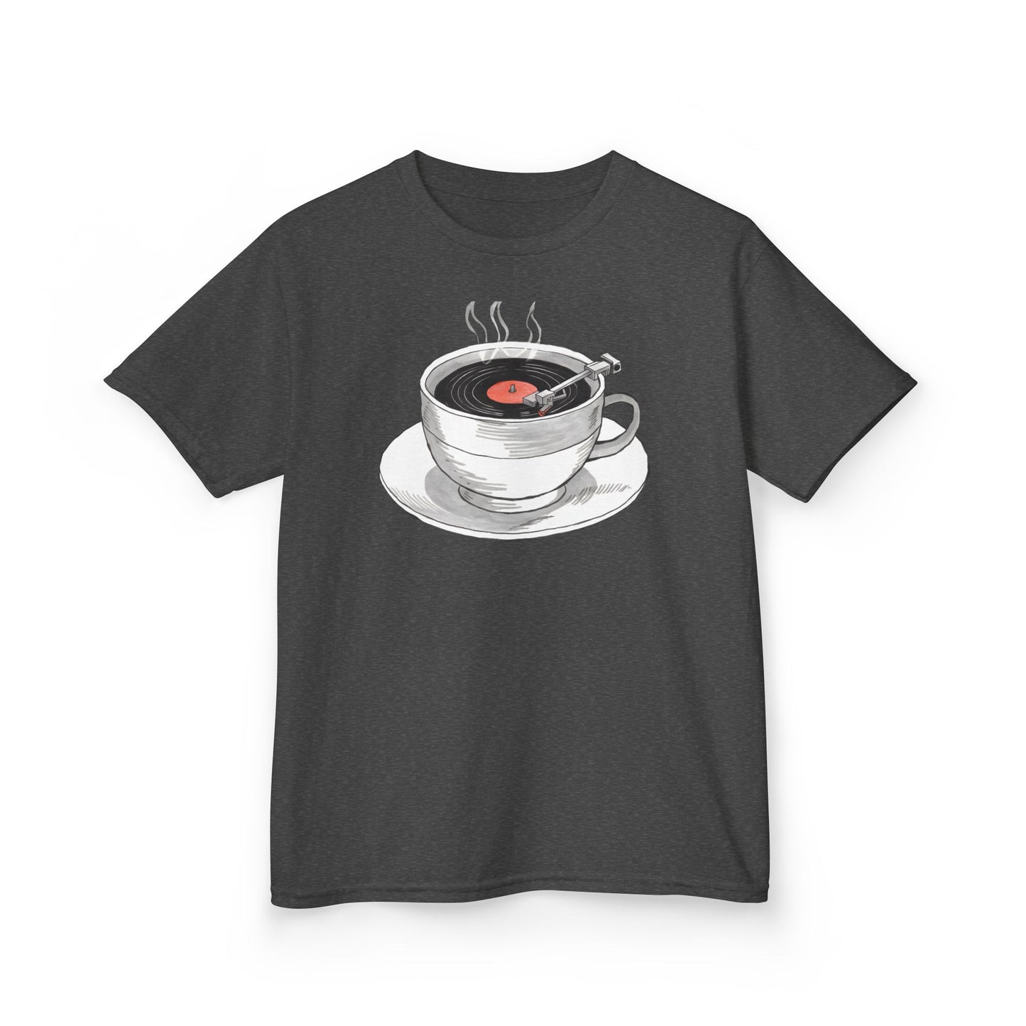 Youth Coffee & Vinyl Tee Shirt