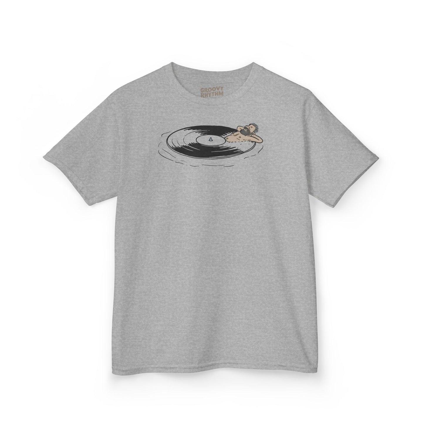 Kids Spin & Swim Vinyl Record Tee