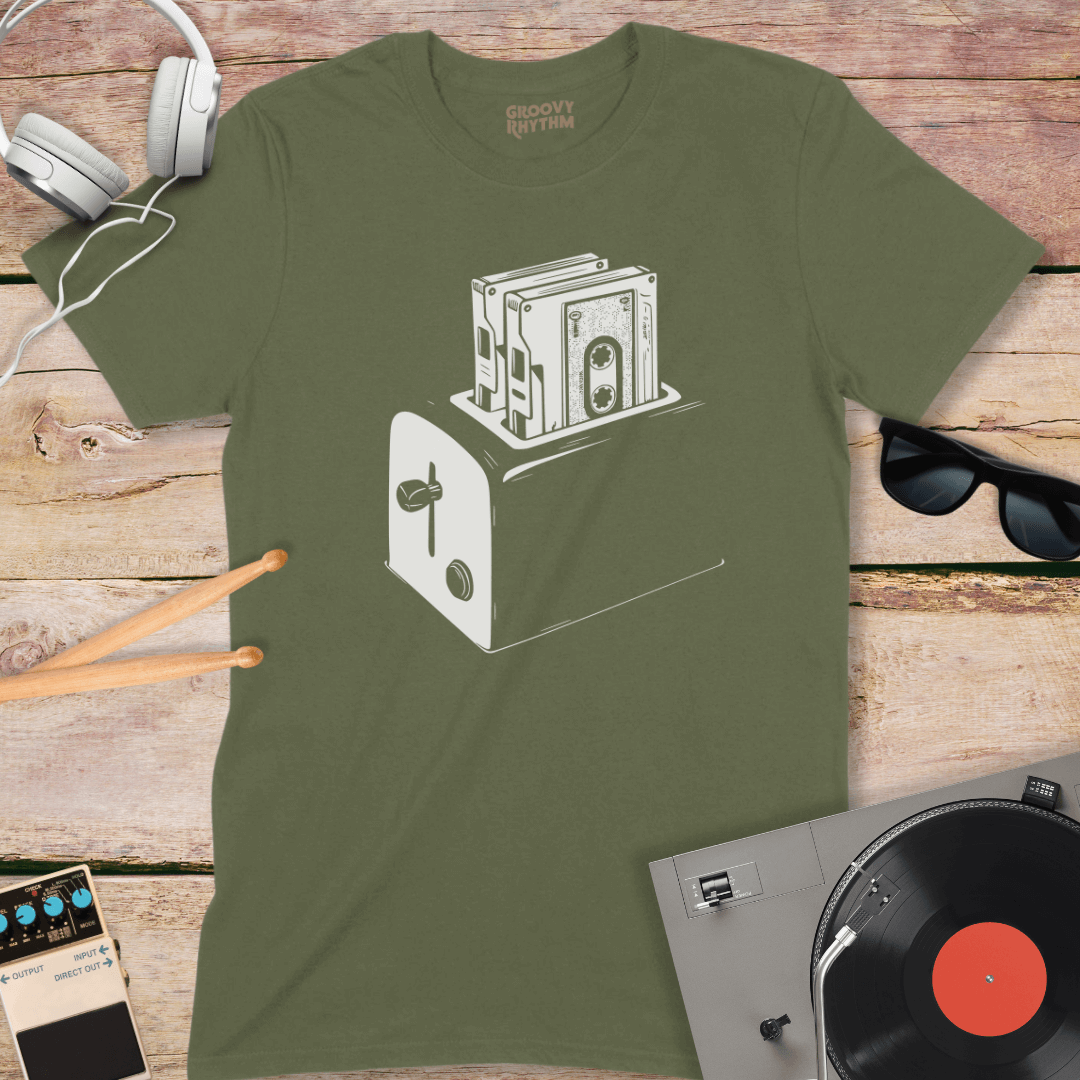 Toaster Tapes Tee