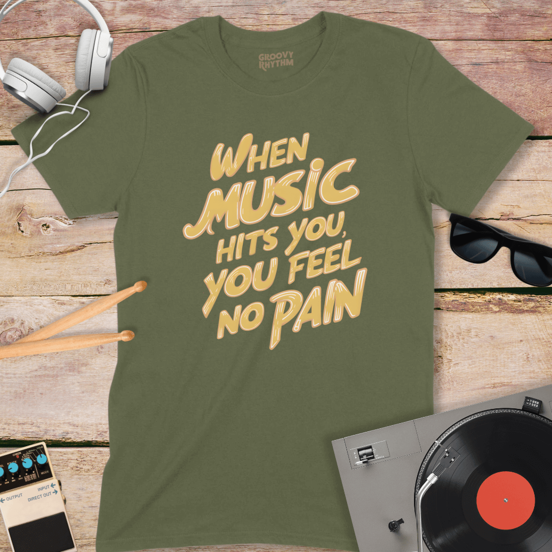 When Music Hits You Tshirt