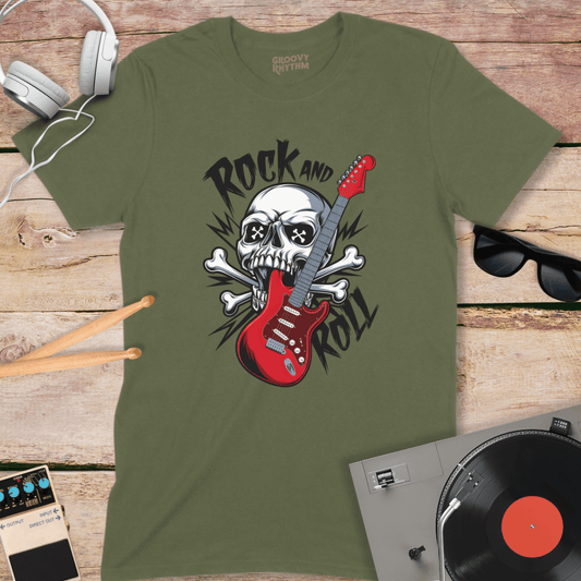 Rock & Roll Skull Tee