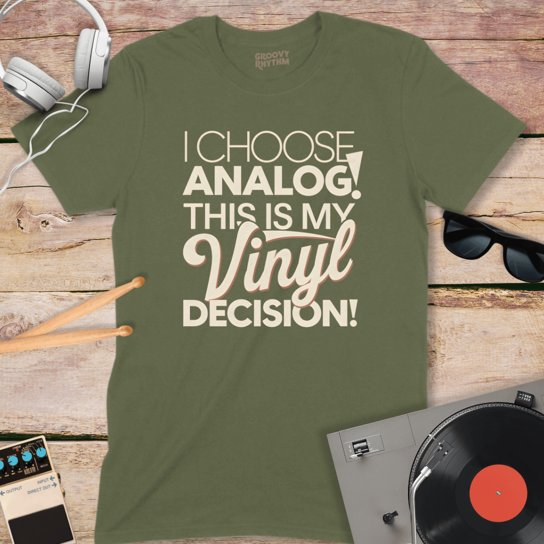 I Choose Analog Tshirt