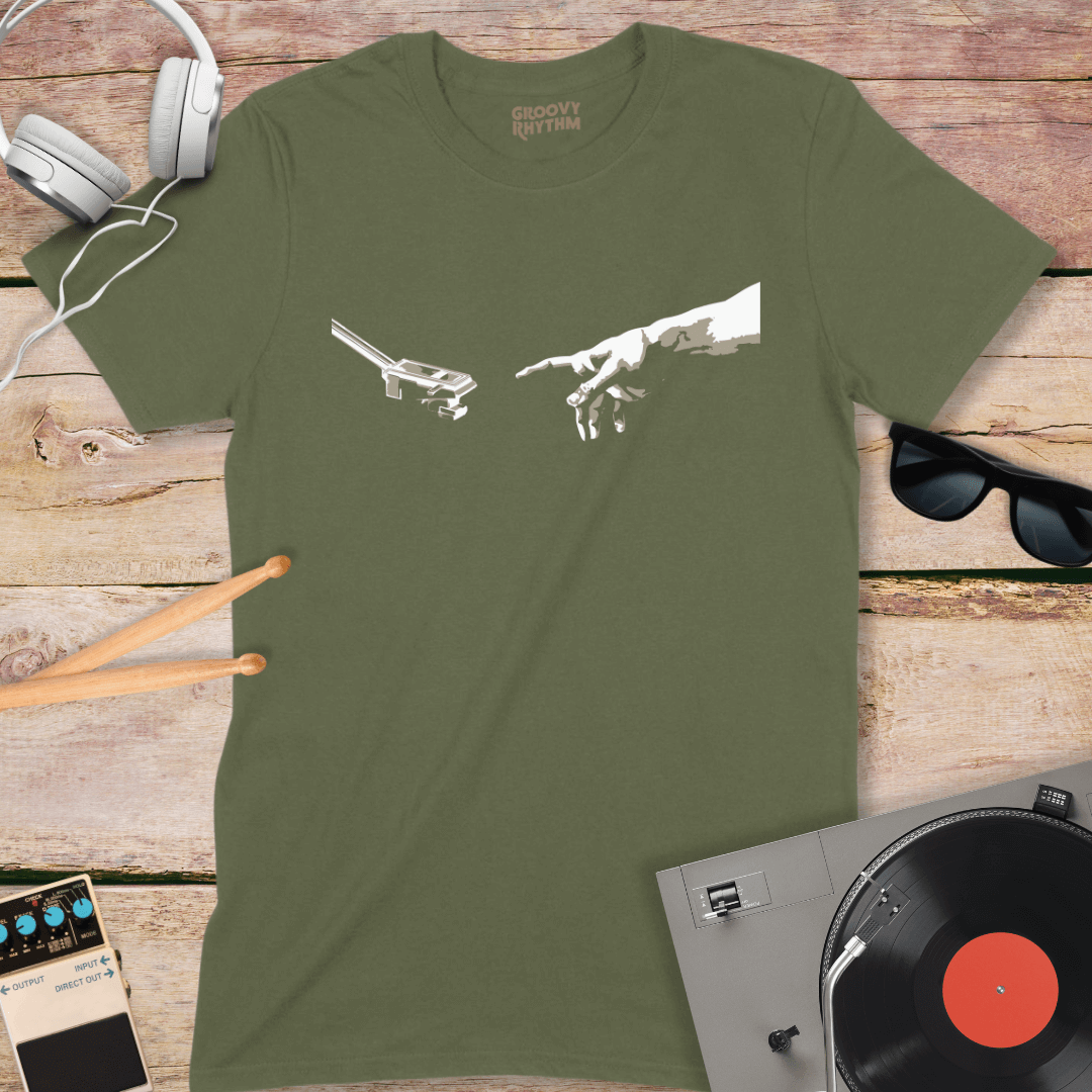 Michelangelo's Vinyl Tshirt