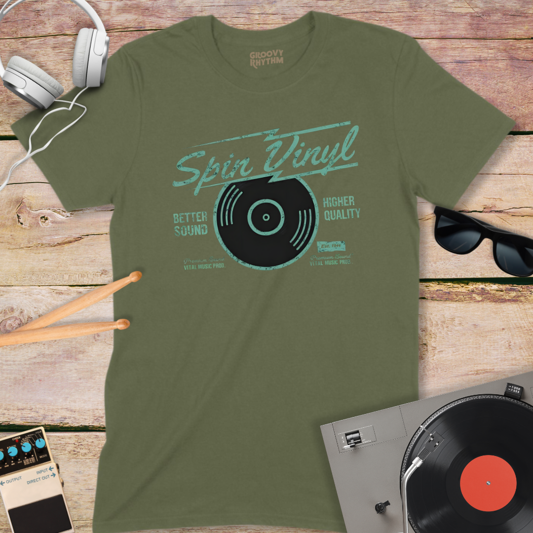 Spin Vinyl Vintage Tee