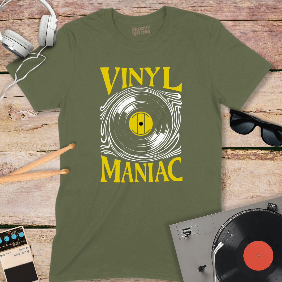 Vinyl Maniac Tshirt