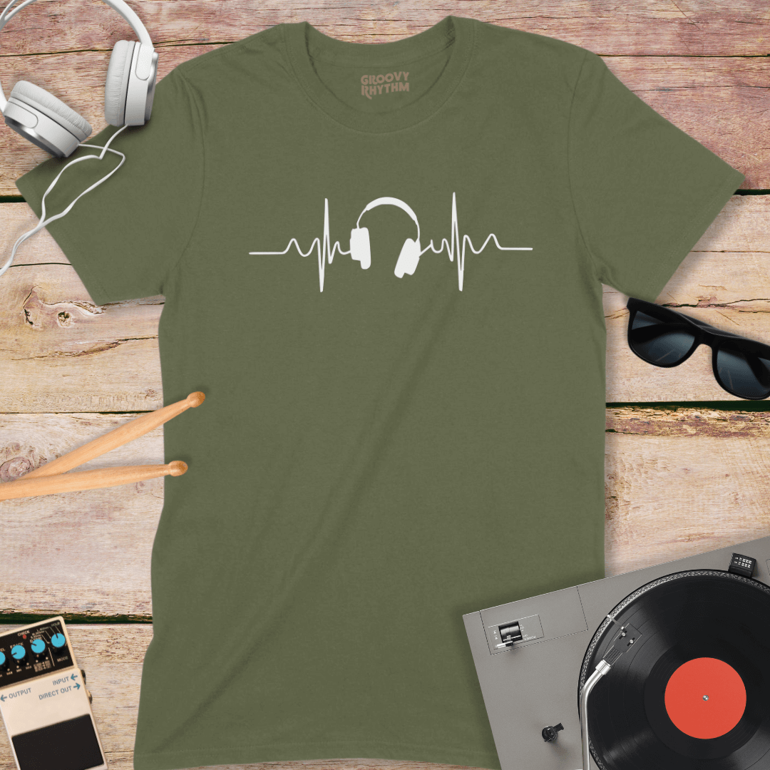 Music is My Heartbeat T-Shirt