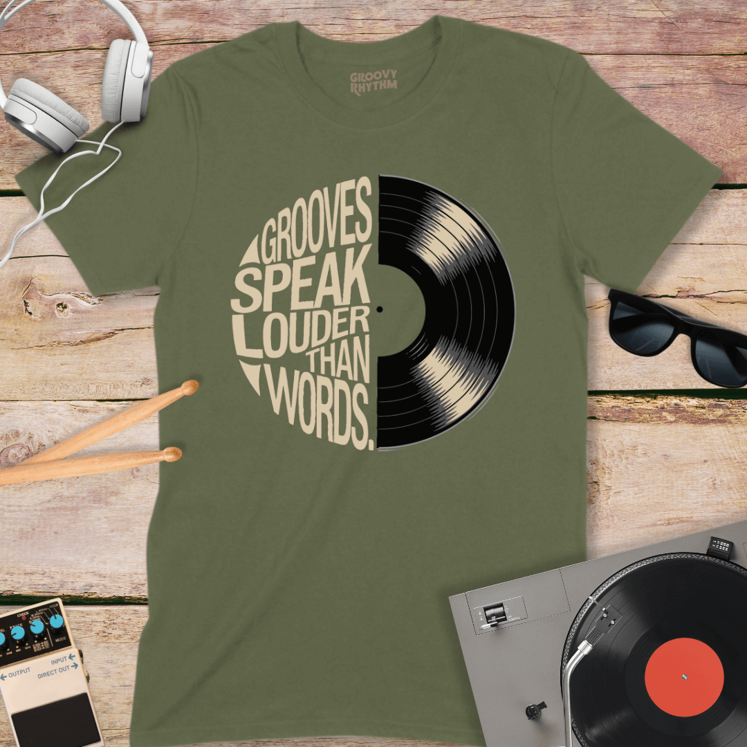 Grooves Speak Tee