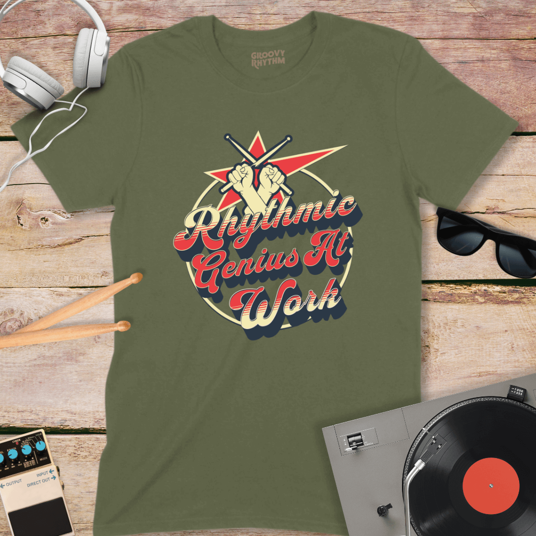 Rhythmic Genius at Work Tee