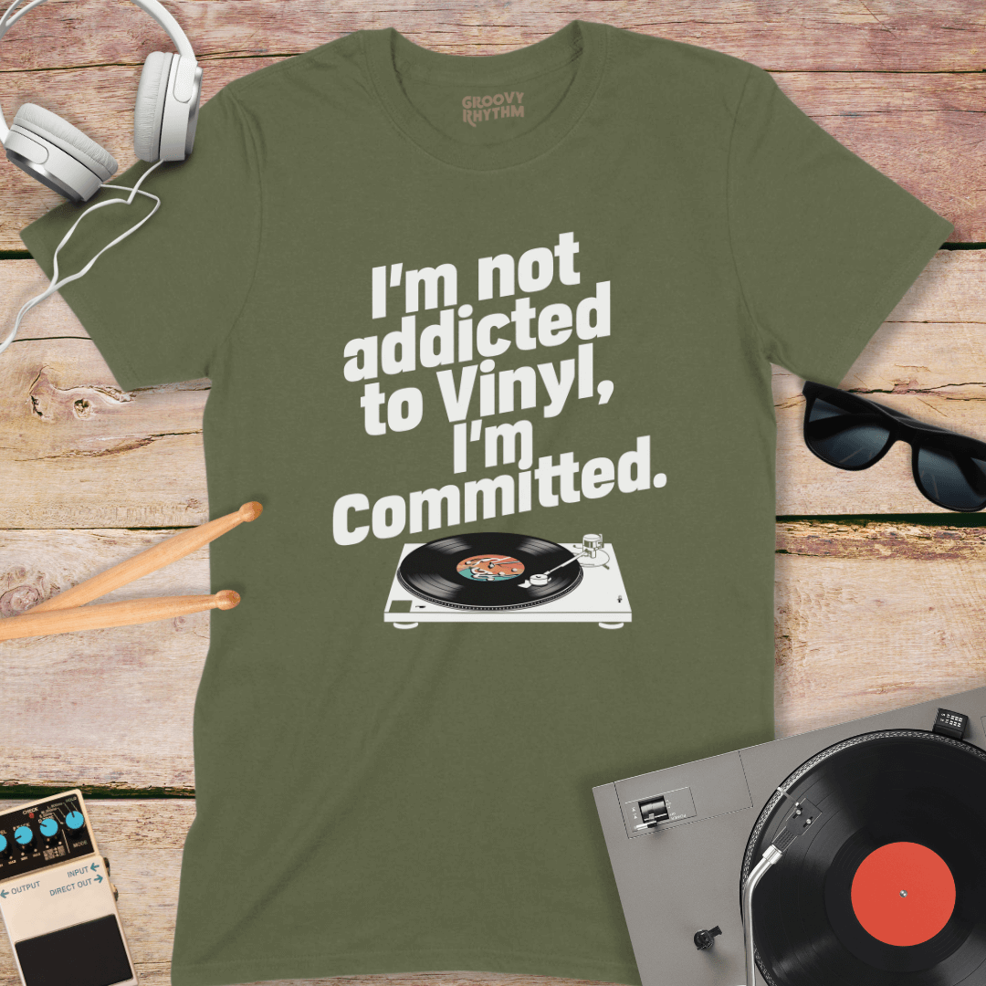 I'm Not Addicted to Vinyl Tee