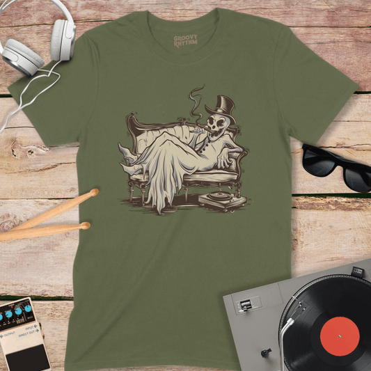 Ghostly Vinyl Tshirt