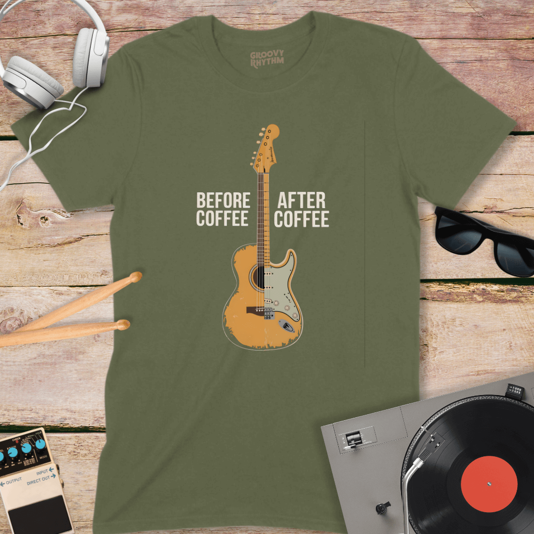 Before & After Coffee Tshirt