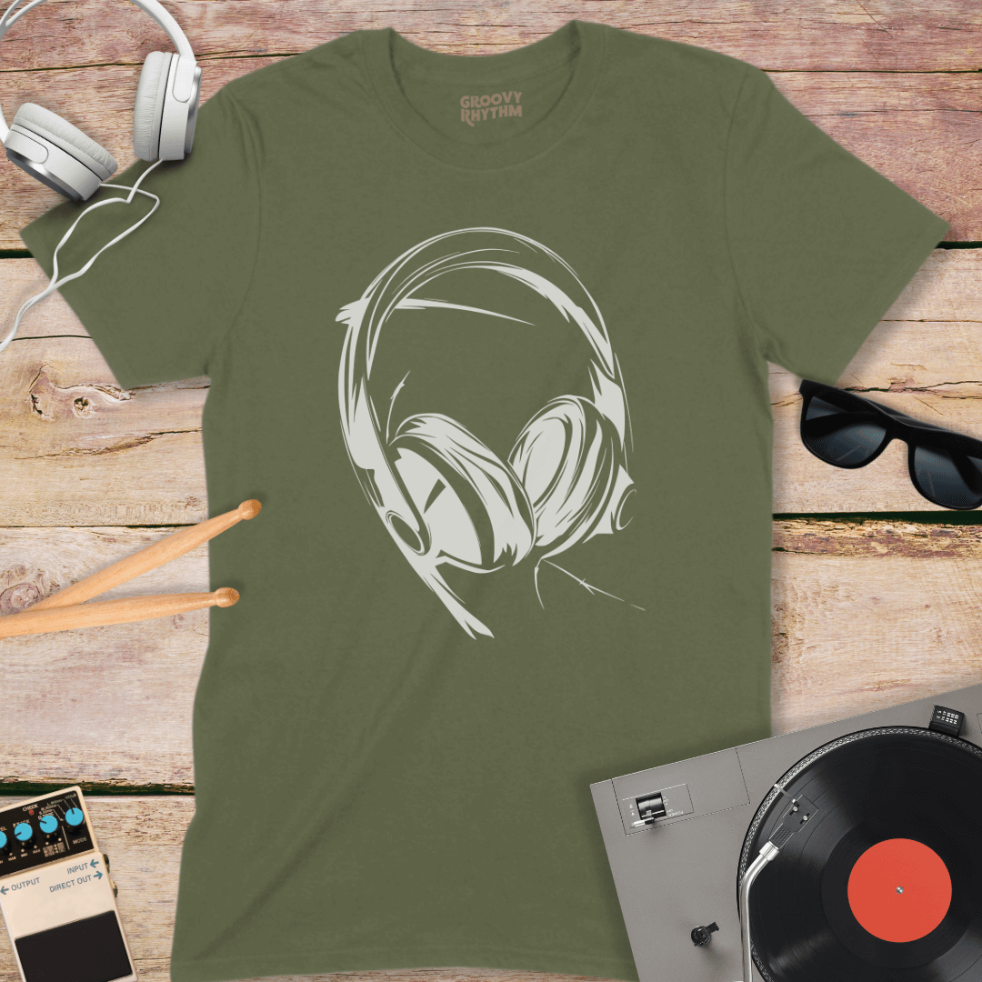 DJ Headphones Tee