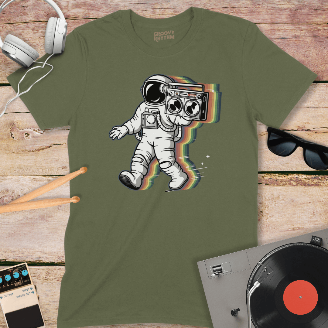 Astronaut and the Boombox Tee