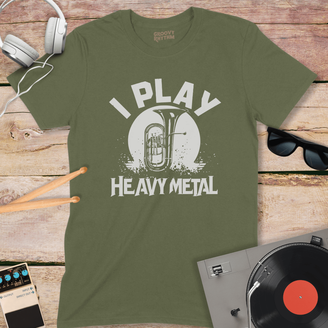 I Play Heavy Metal T-shirt