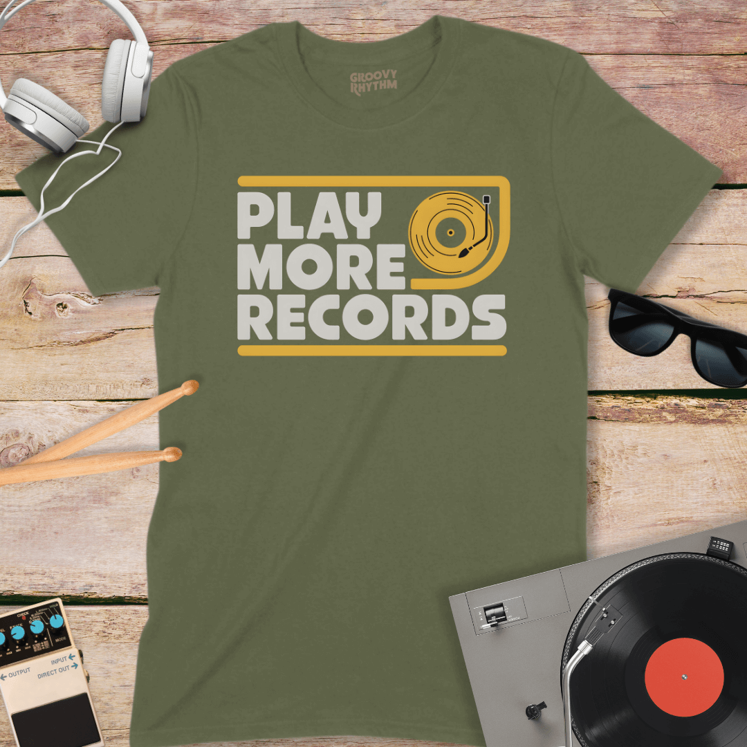 Play More Records Tee