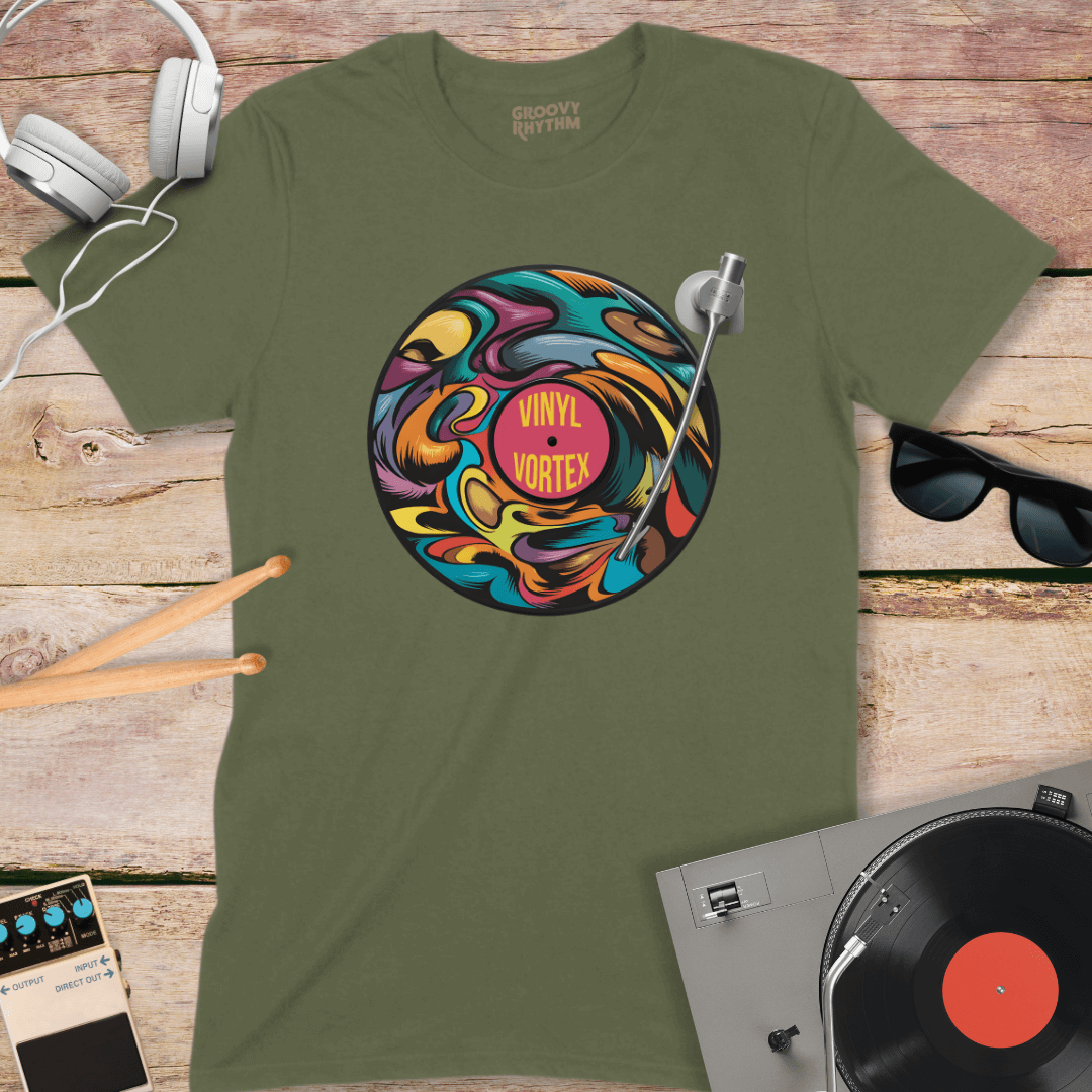 Vinyl Vortex Tshirt