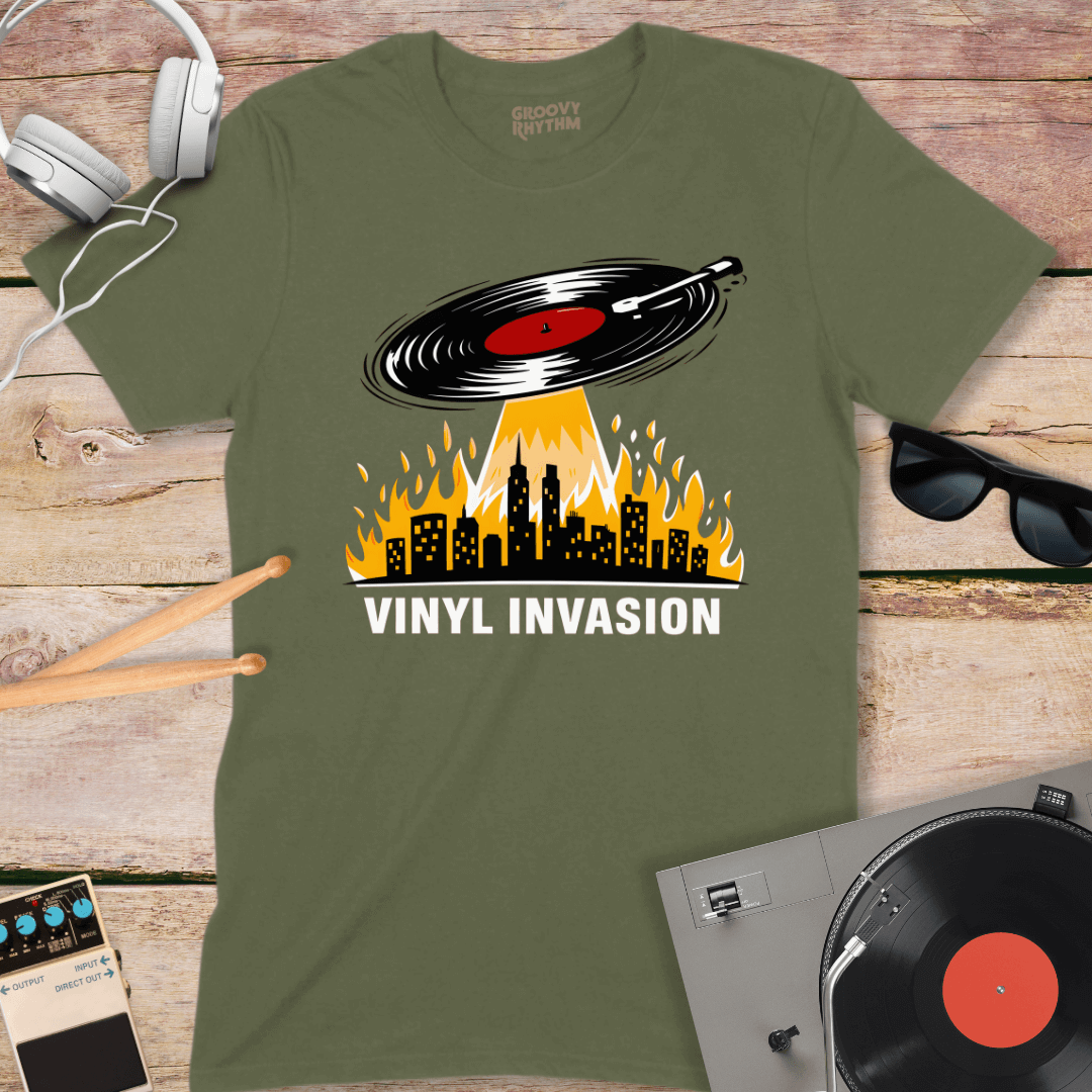 Vinyl Invasion Tee