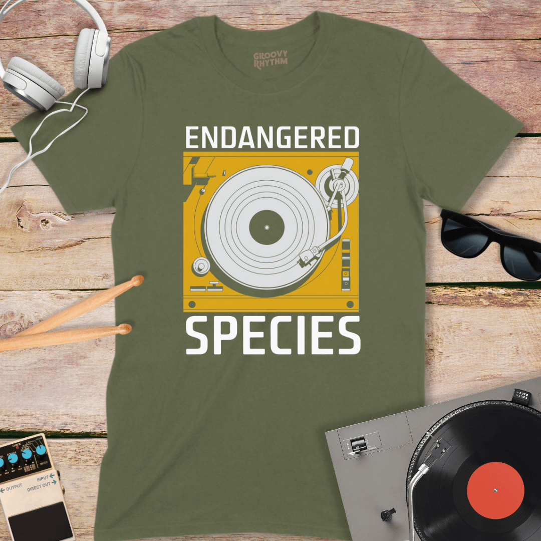 Endangered Species Vinyl Tee
