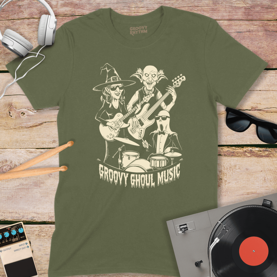 Groovy Ghoul Music Tee