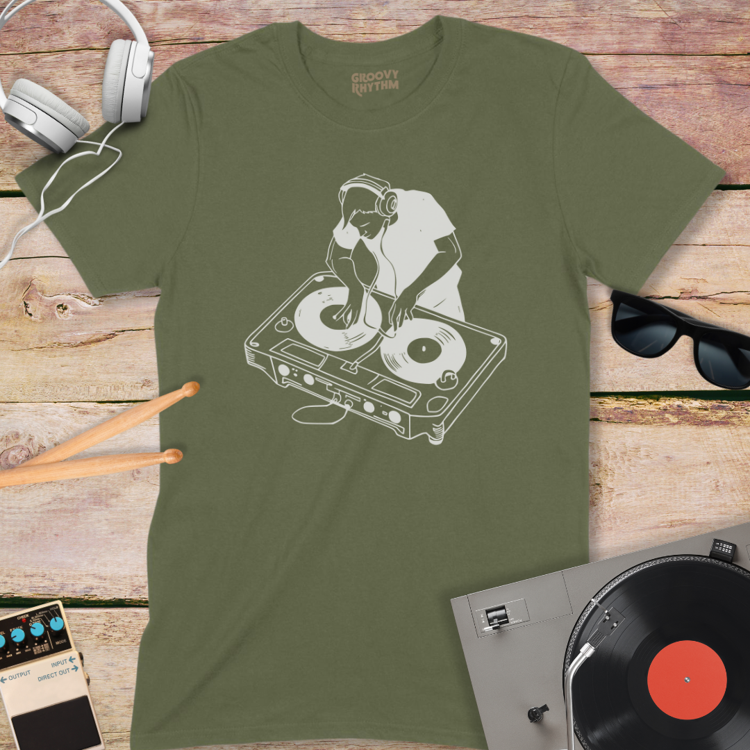 Cassette DJ Rocks TShirt