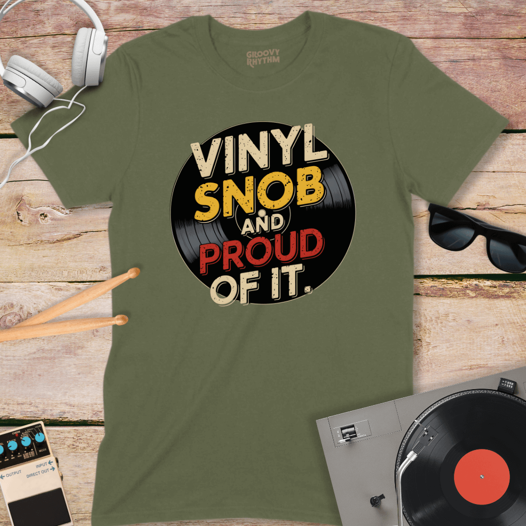 Vinyl Snob Tshirt