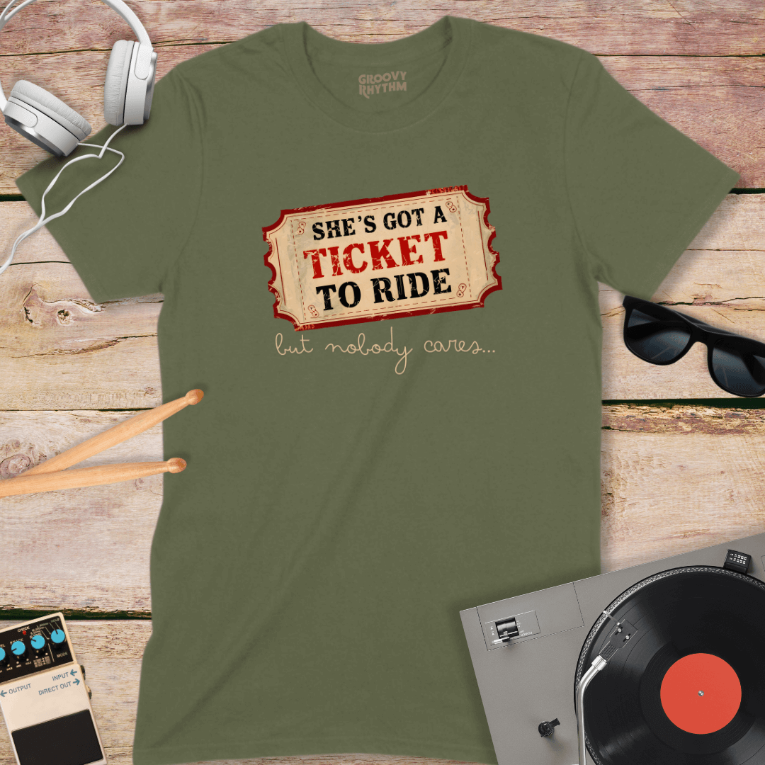 She's Got A Ticket To Ride Tee