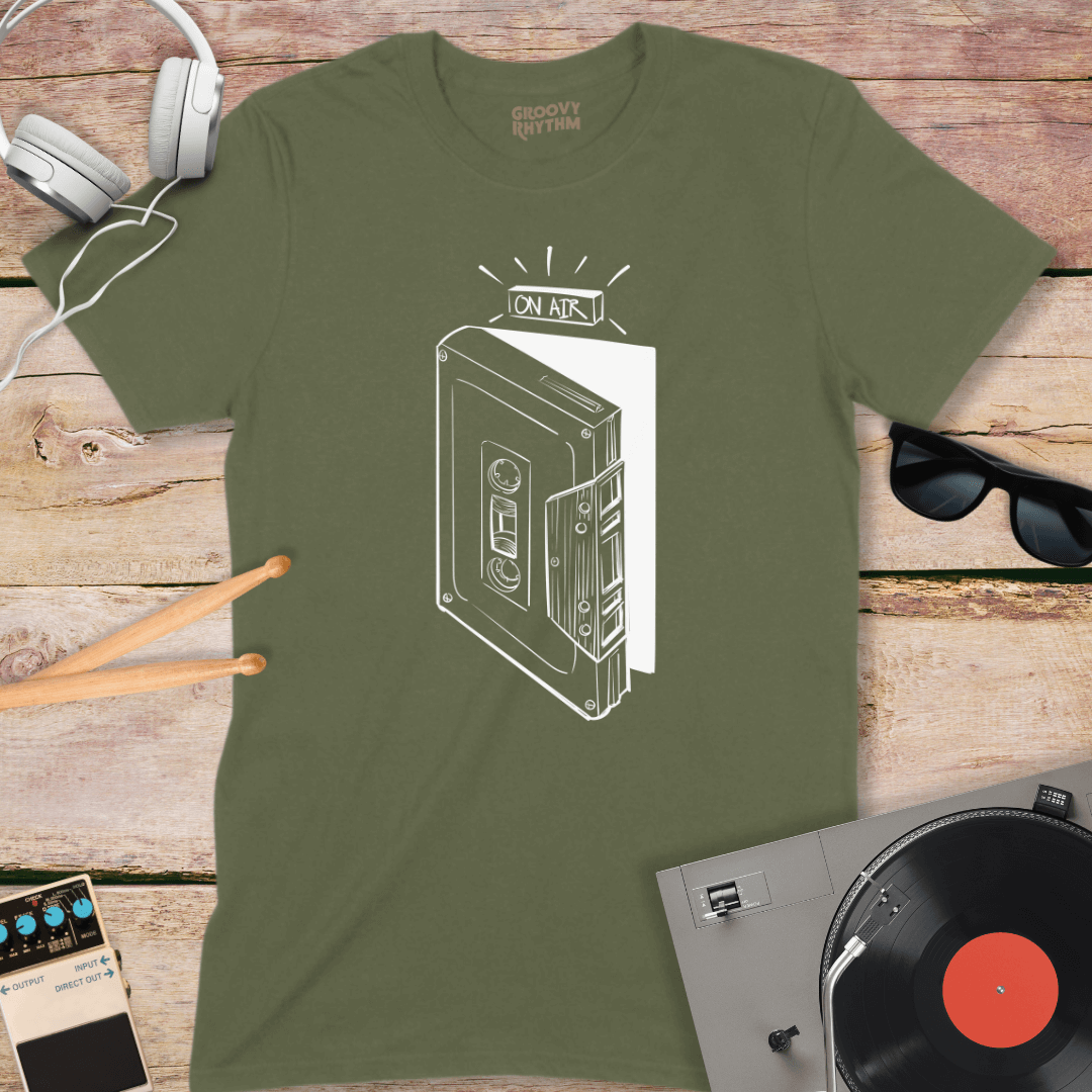 Cassette on Air Tee