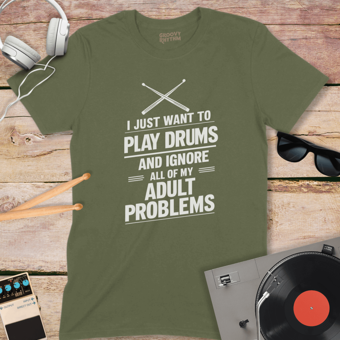 Just Play Drums T-Shirt