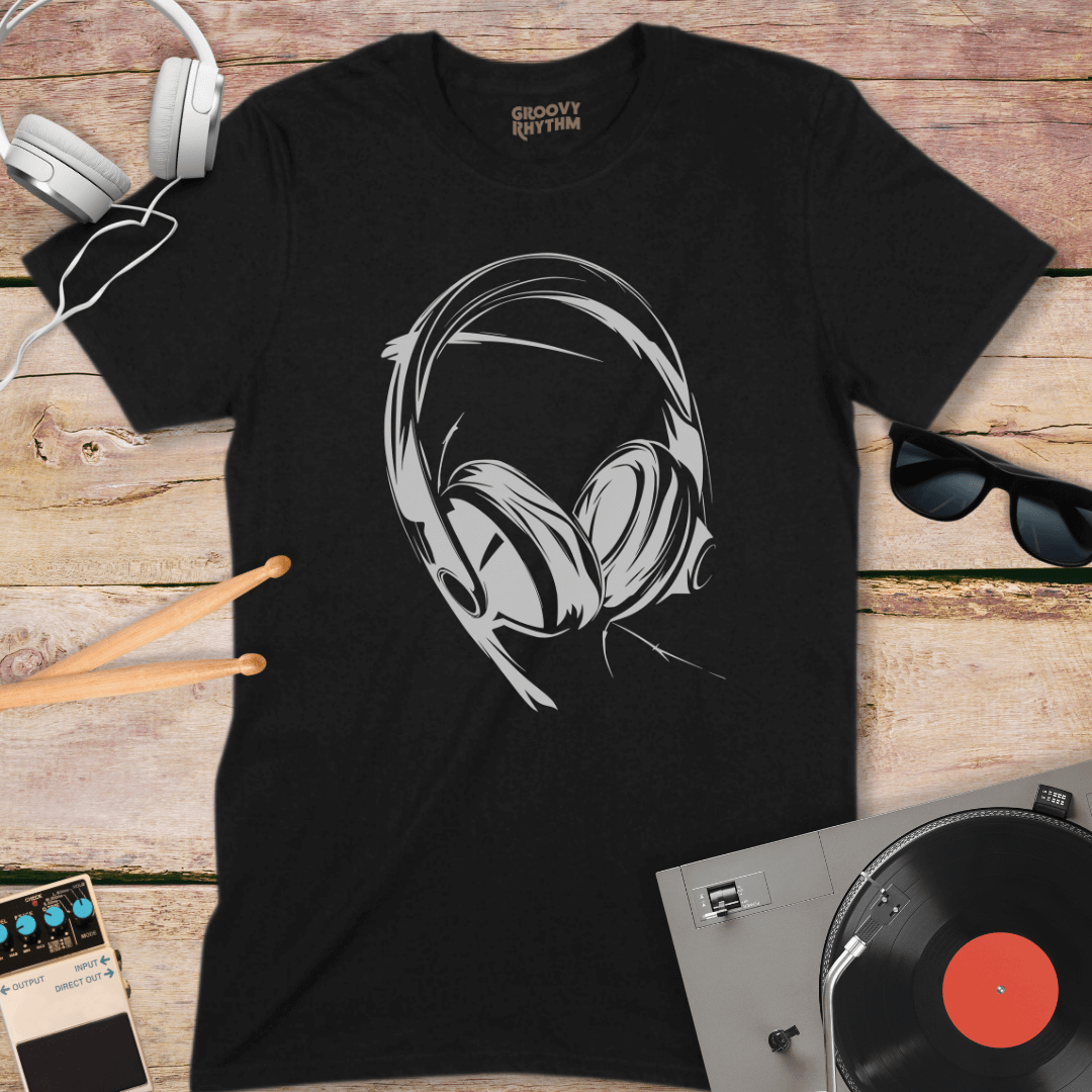 DJ Headphones Tee