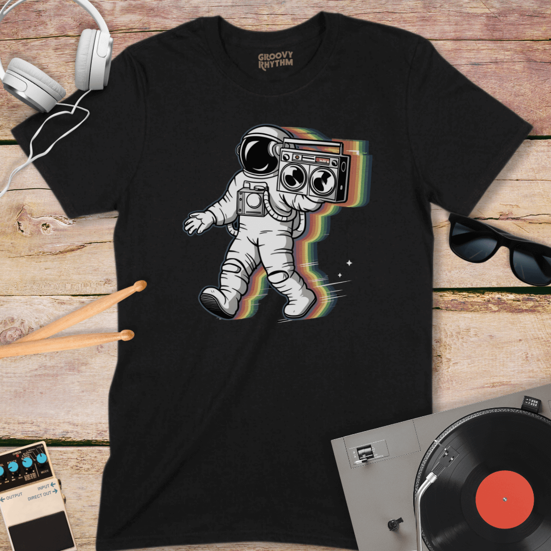 Astronaut and the Boombox Tee