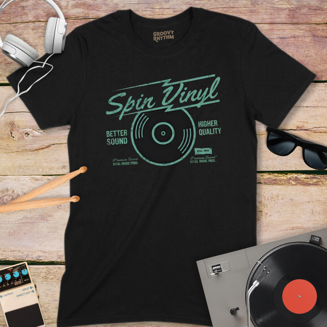 Spin Vinyl Vintage Tee