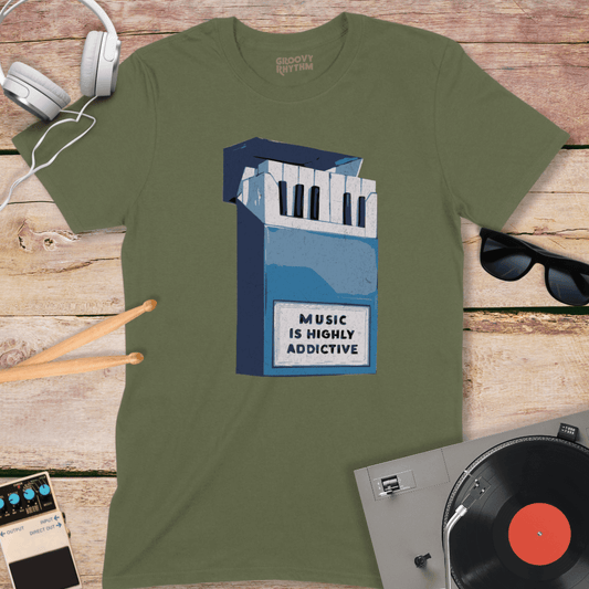 Music is Highly Addictive T-Shirt