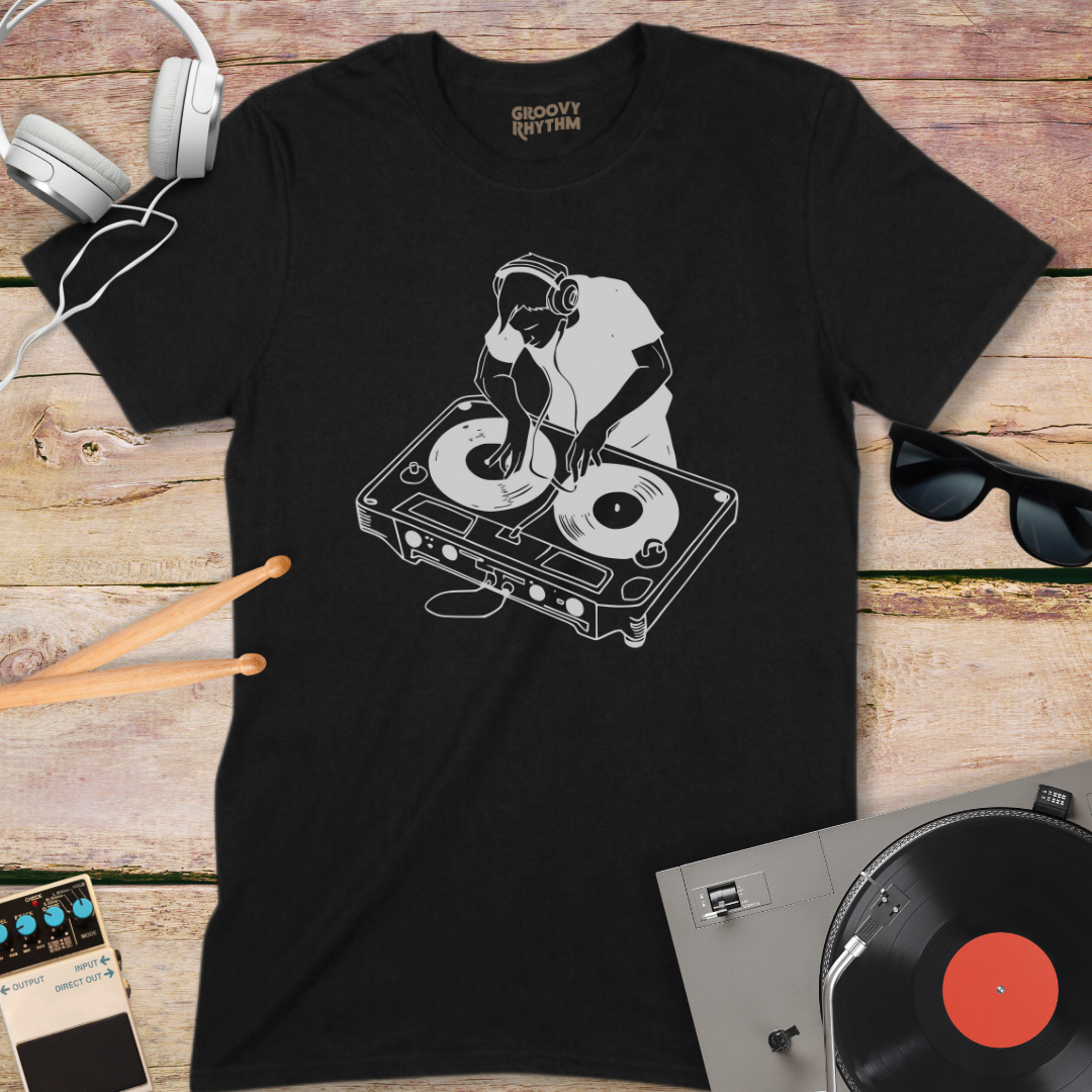 Cassette DJ Rocks TShirt