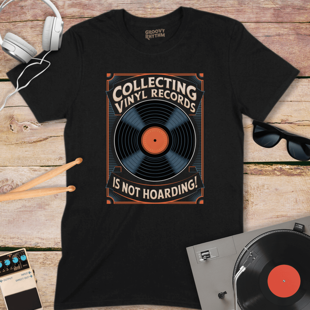 Collecting Vinyl Records Tshirt