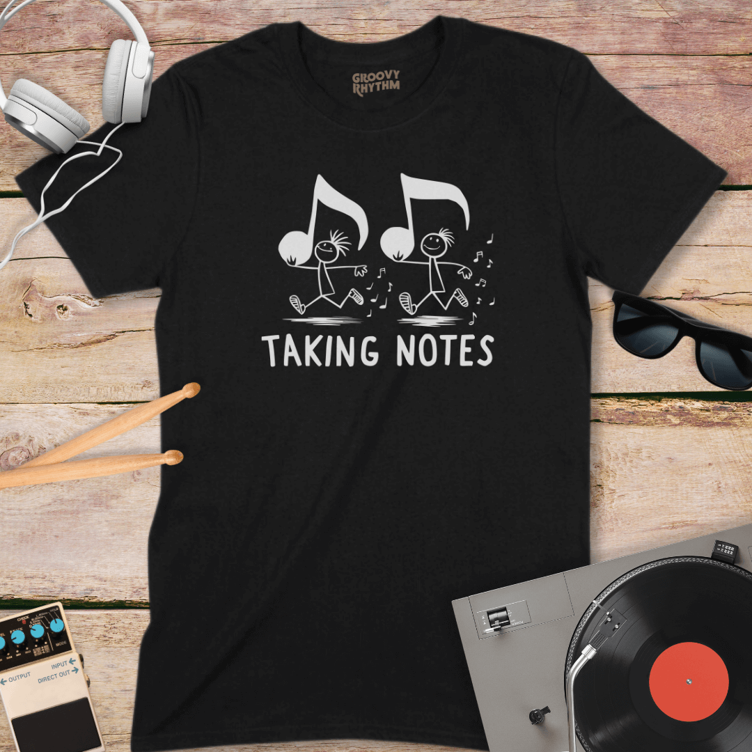 Taking Notes Music Tshirt