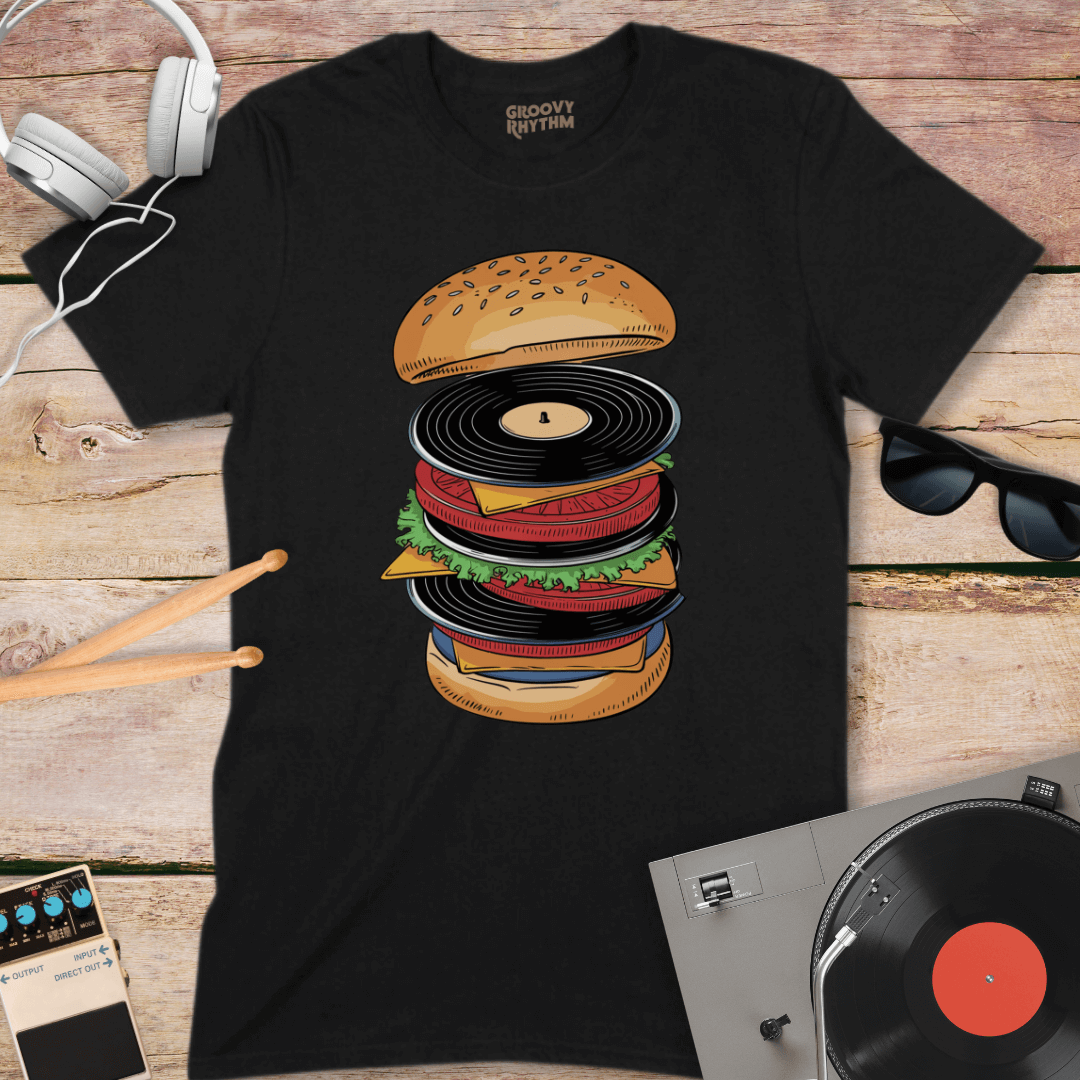 3x3 Vinyl Burger Tee