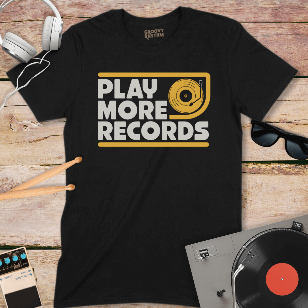 Play More Records Tee