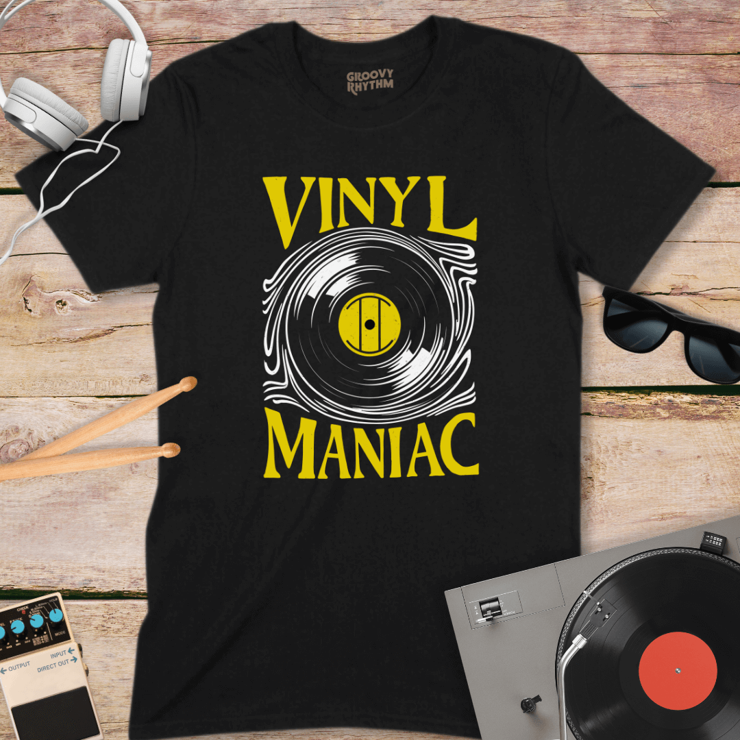 Vinyl Maniac Tshirt