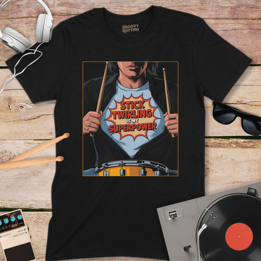 Drummer SuperPower Tee