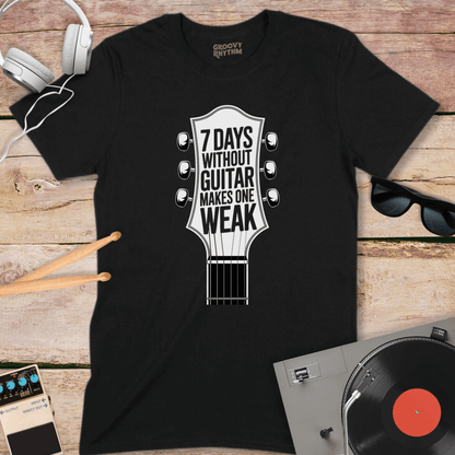 7 Days Without Guitar Tshirt