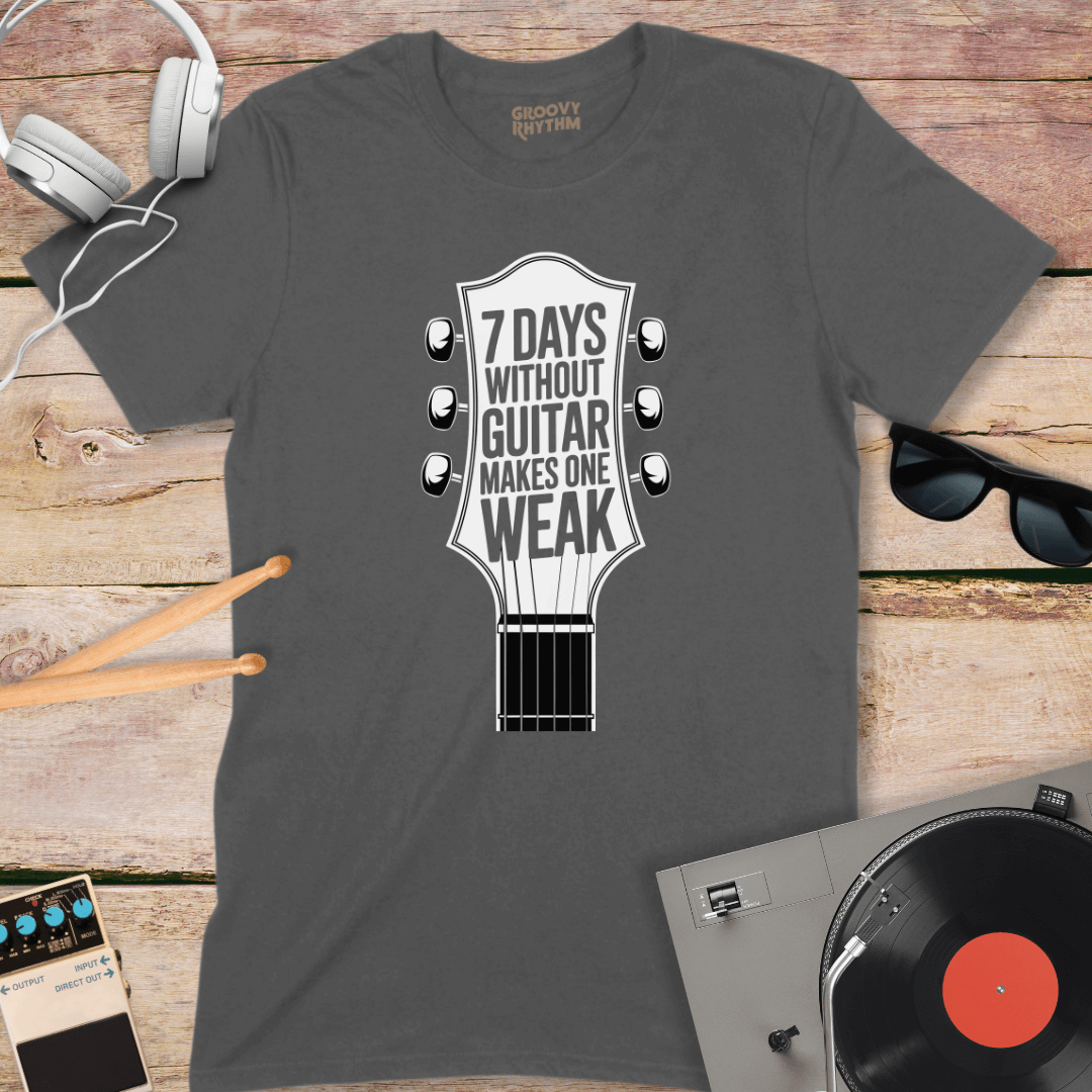 7 Days Without Guitar Tshirt