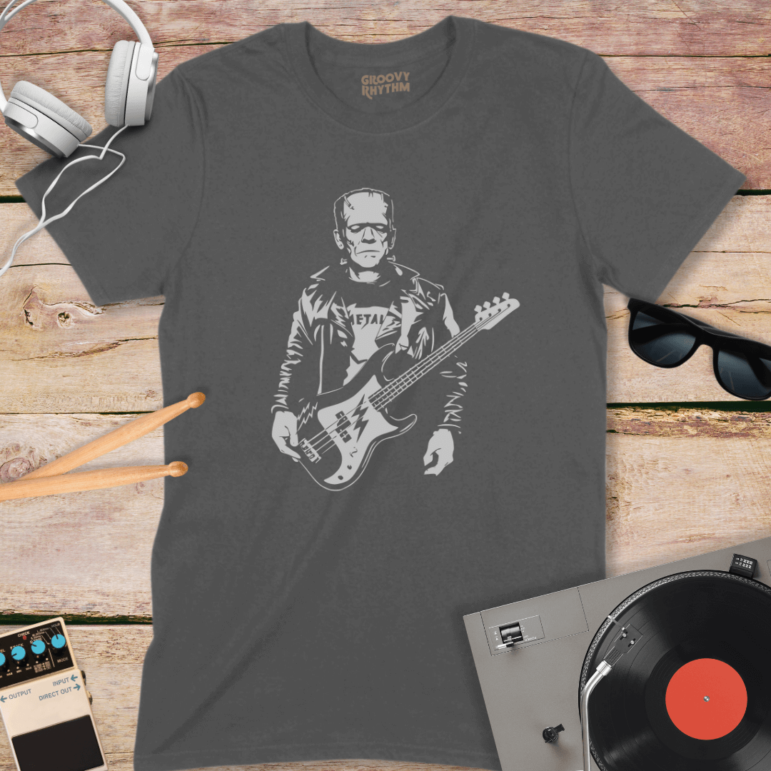 Frankenstein Rocks The Guitar Tee