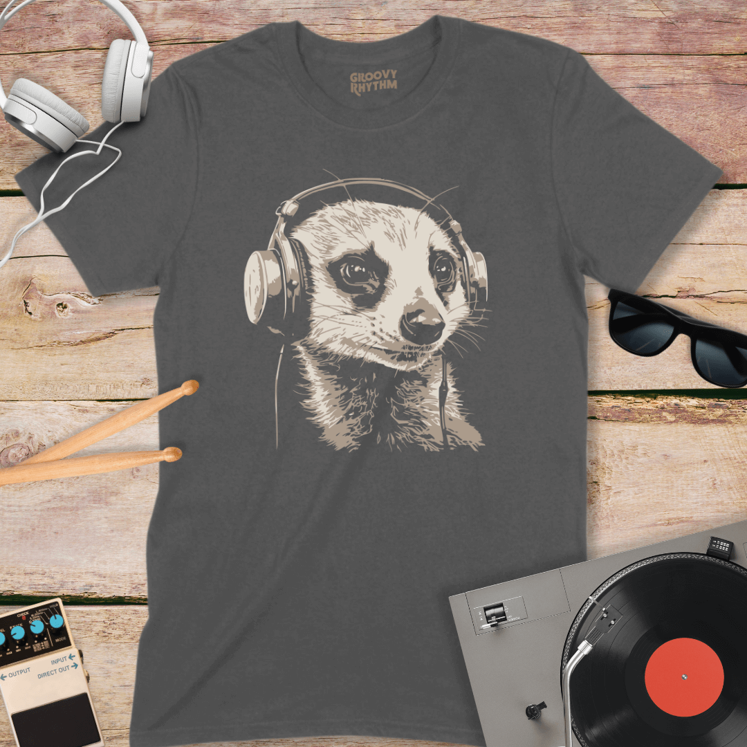 Meerkat Loves Music Tee