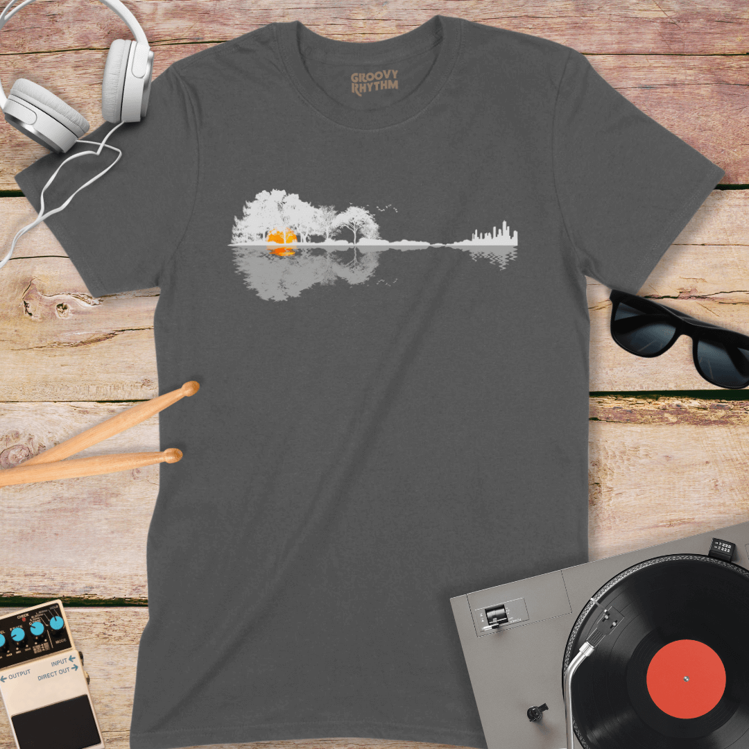 Guitar Sunset Tshirt