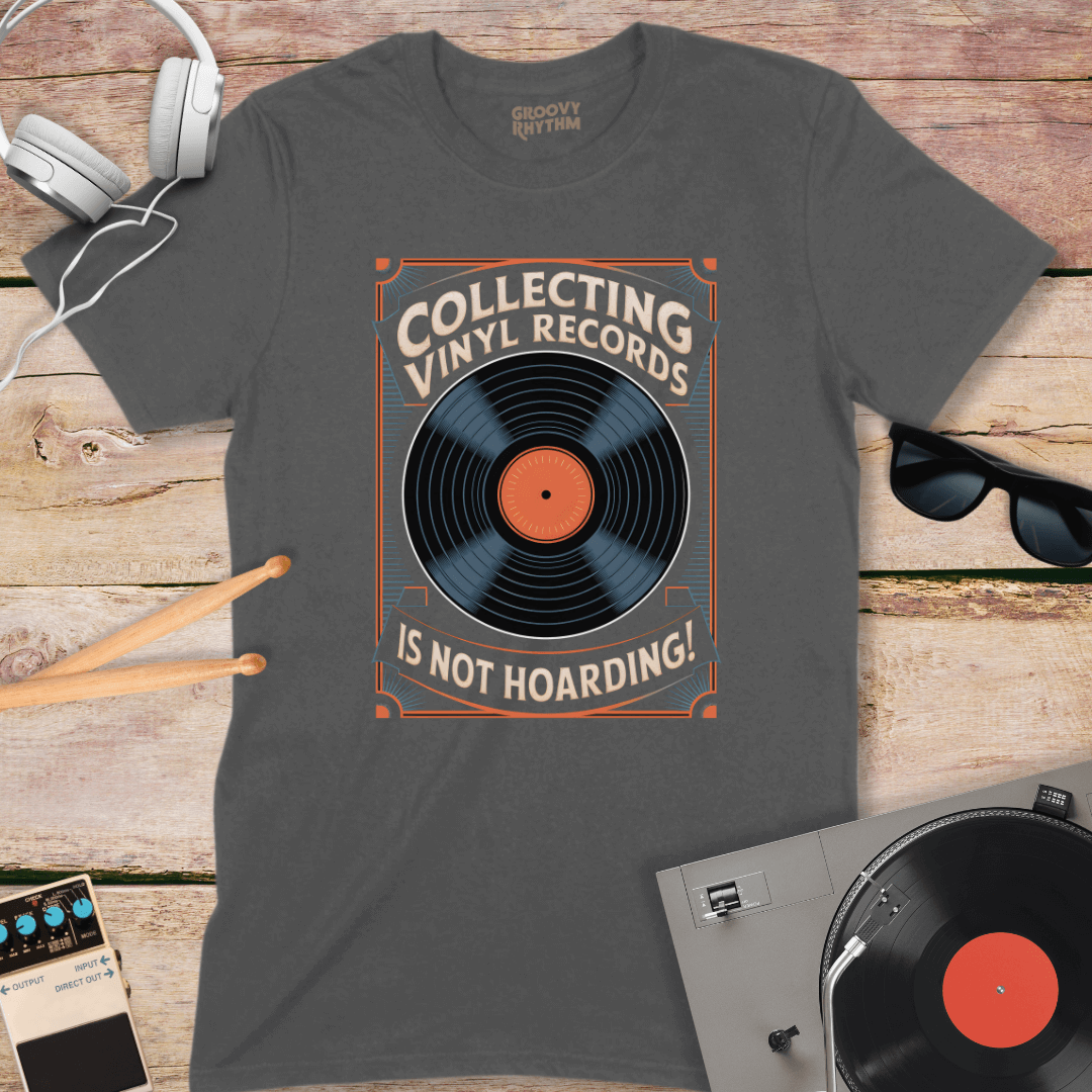 Collecting Vinyl Records Tshirt