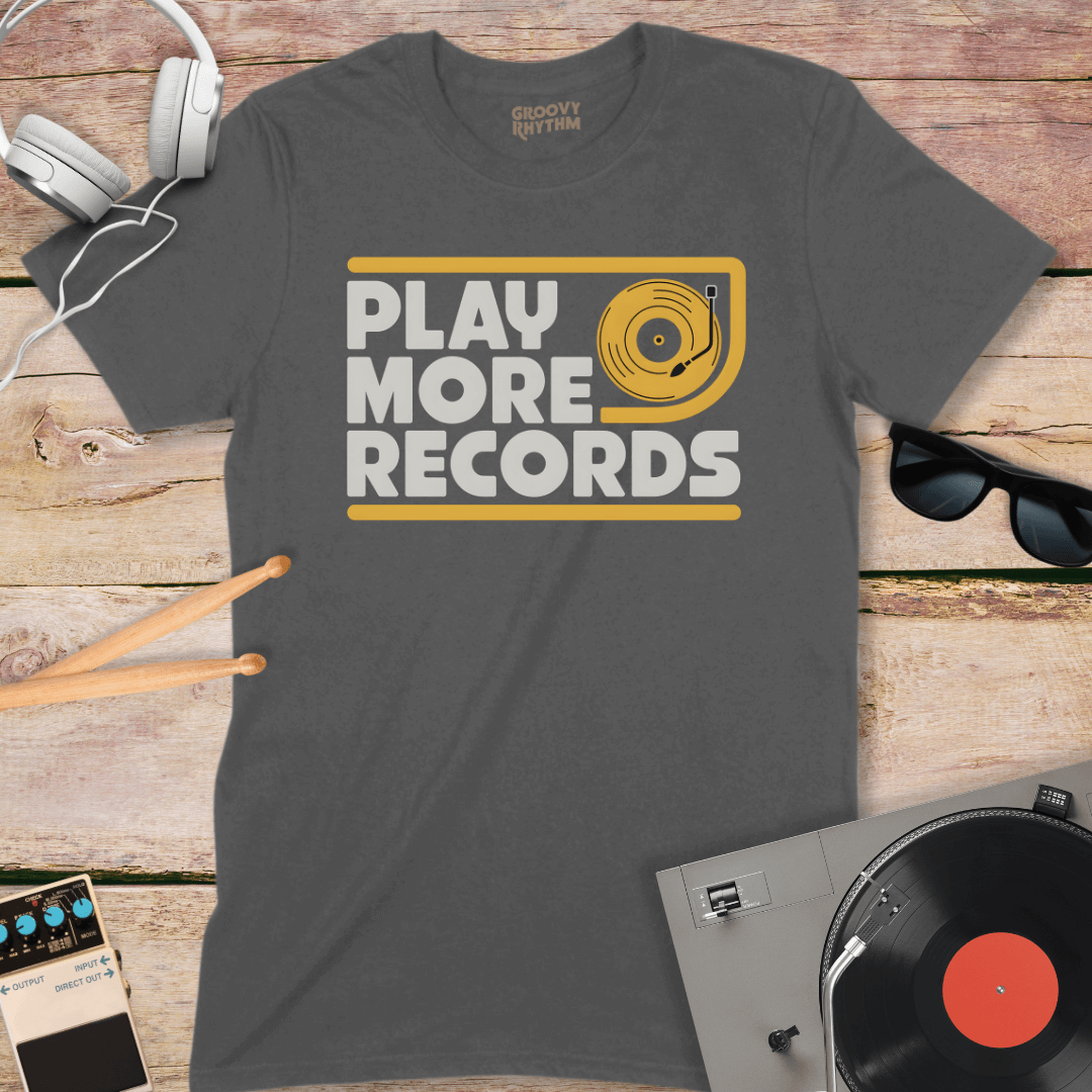 Play More Records Tee