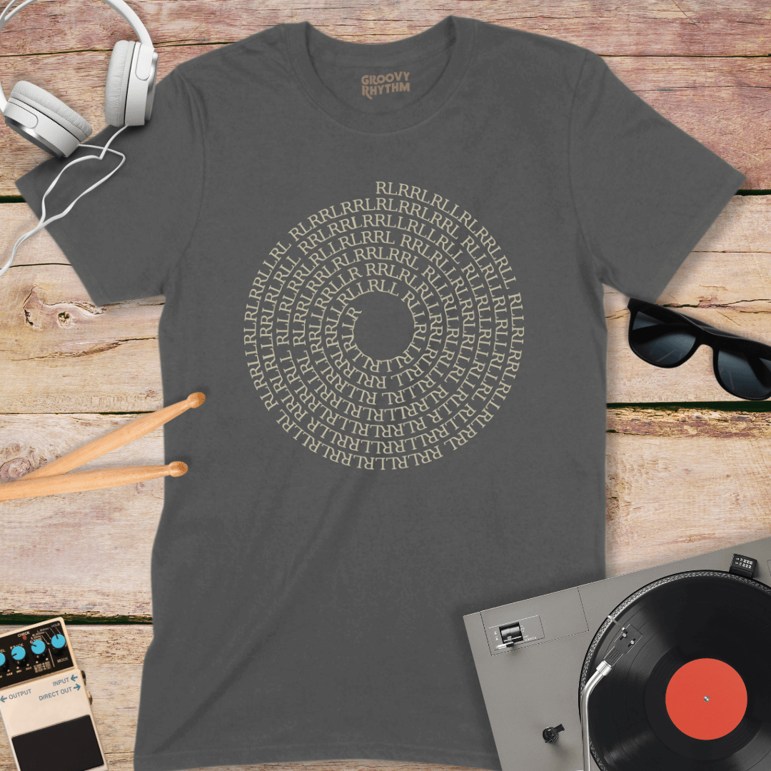 Paradiddle In the Round Tee