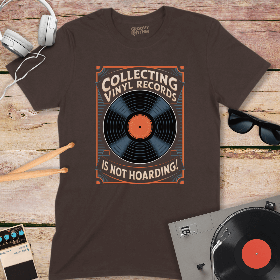 Collecting Vinyl Records Tshirt